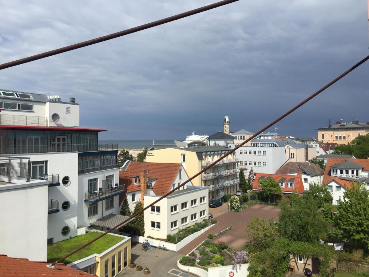 Ankerplatz Warnemuende - Direkte Strandnaehe Mit Leuchtturmblick Rostock Zewnętrze zdjęcie
